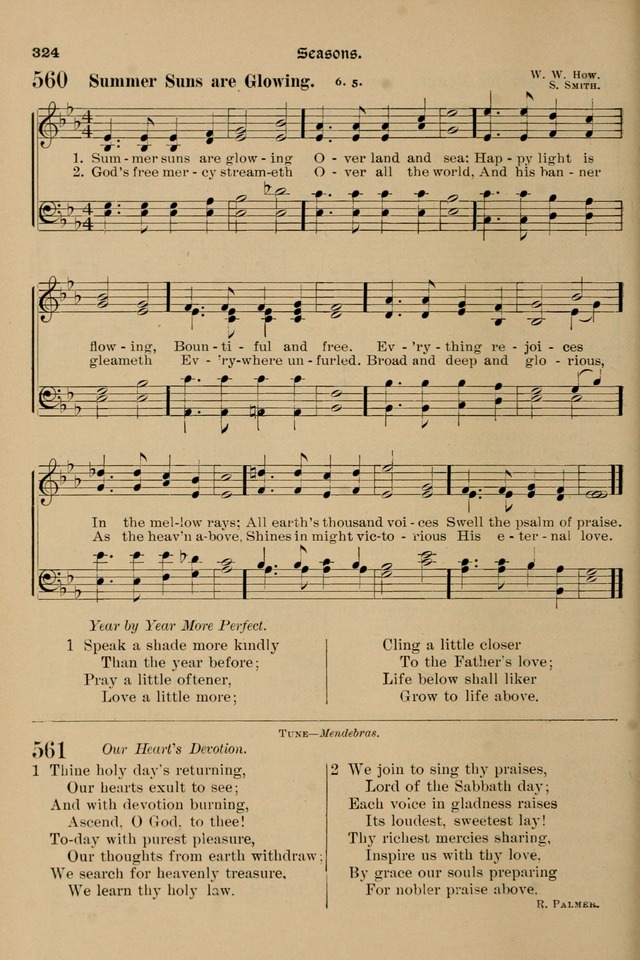Song-Hymnal of Praise and Joy: a selection of spiritual songs, old and new page 319