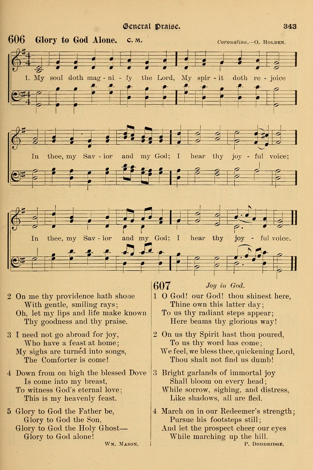 Song-Hymnal of Praise and Joy: a selection of spiritual songs, old and new page 334