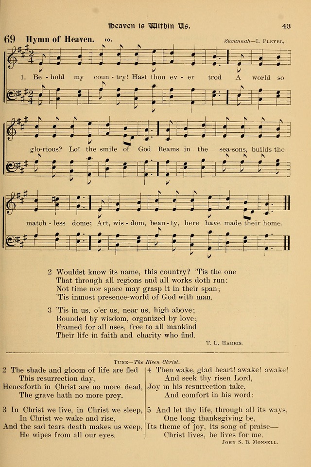 Song-Hymnal of Praise and Joy: a selection of spiritual songs, old and new page 46