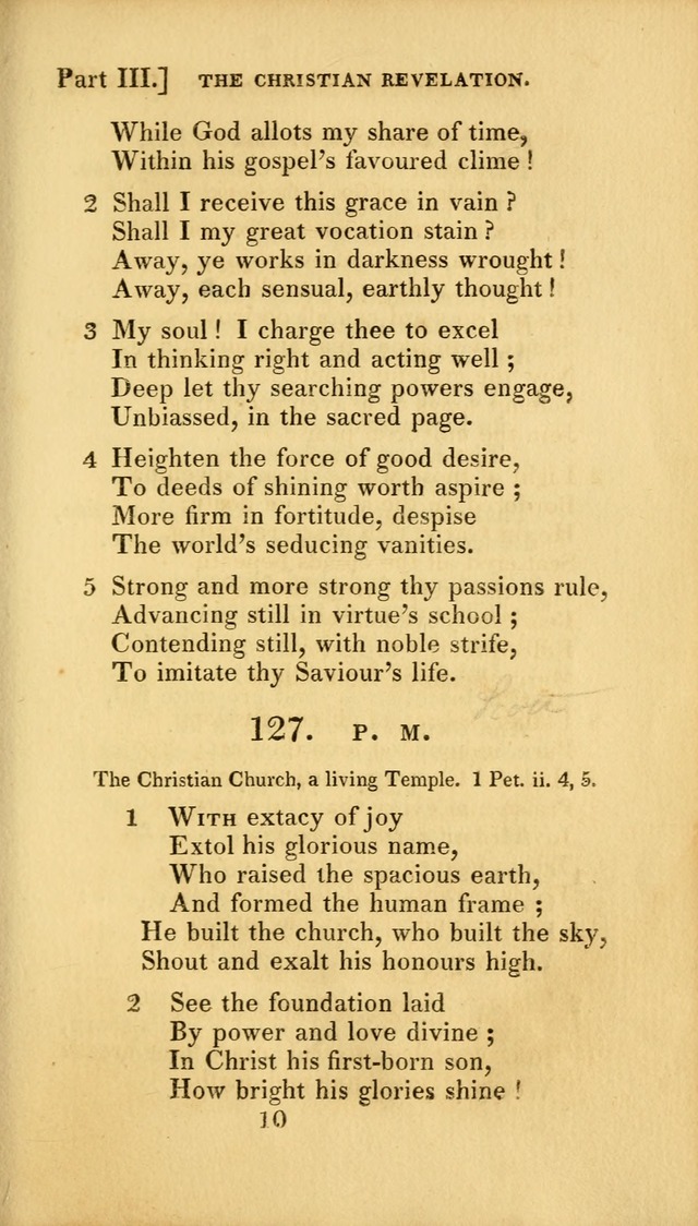 A Selection of Hymns and Psalms for Social and Private Worship (2nd ed. Enl. and Imp.) page 109