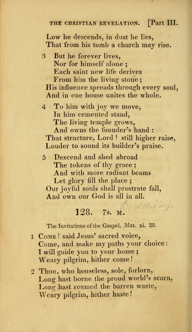 A Selection of Hymns and Psalms for Social and Private Worship (2nd ed. Enl. and Imp.) page 110
