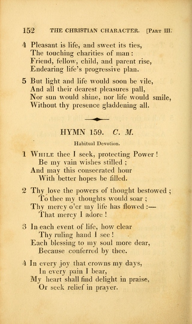 A Selection of Hymns and Psalms: for social and private worship (3rd ed. corr.) page 152