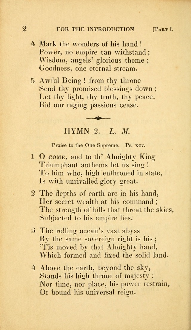 A Selection of Hymns and Psalms: for social and private worship (3rd ed. corr.) page 2