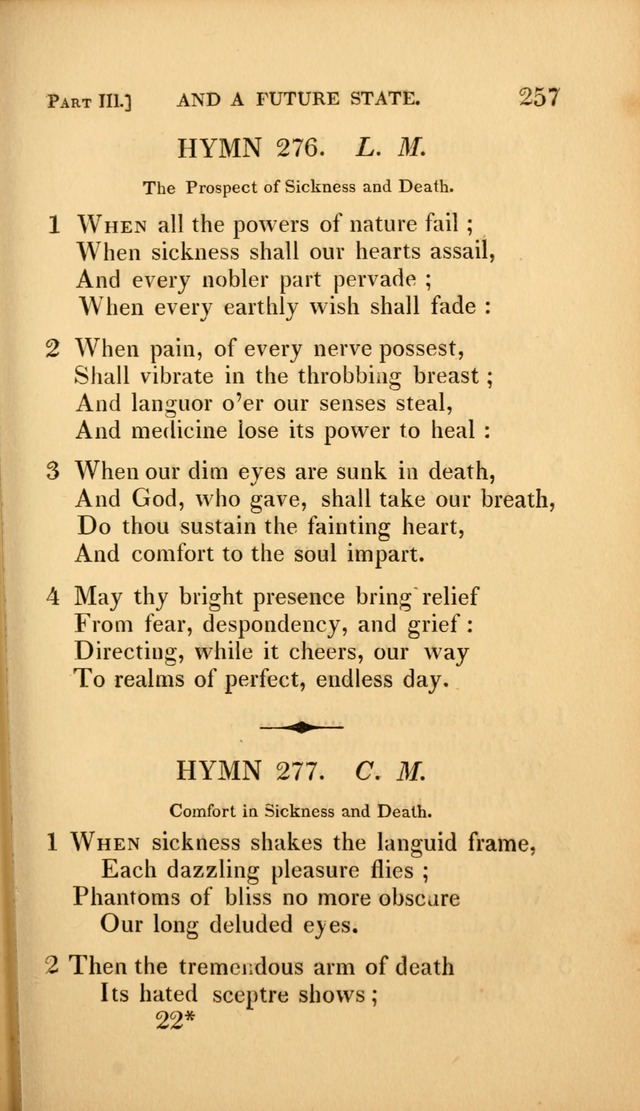 A Selection of Hymns and Psalms: for social and private worship (3rd ed. corr.) page 269