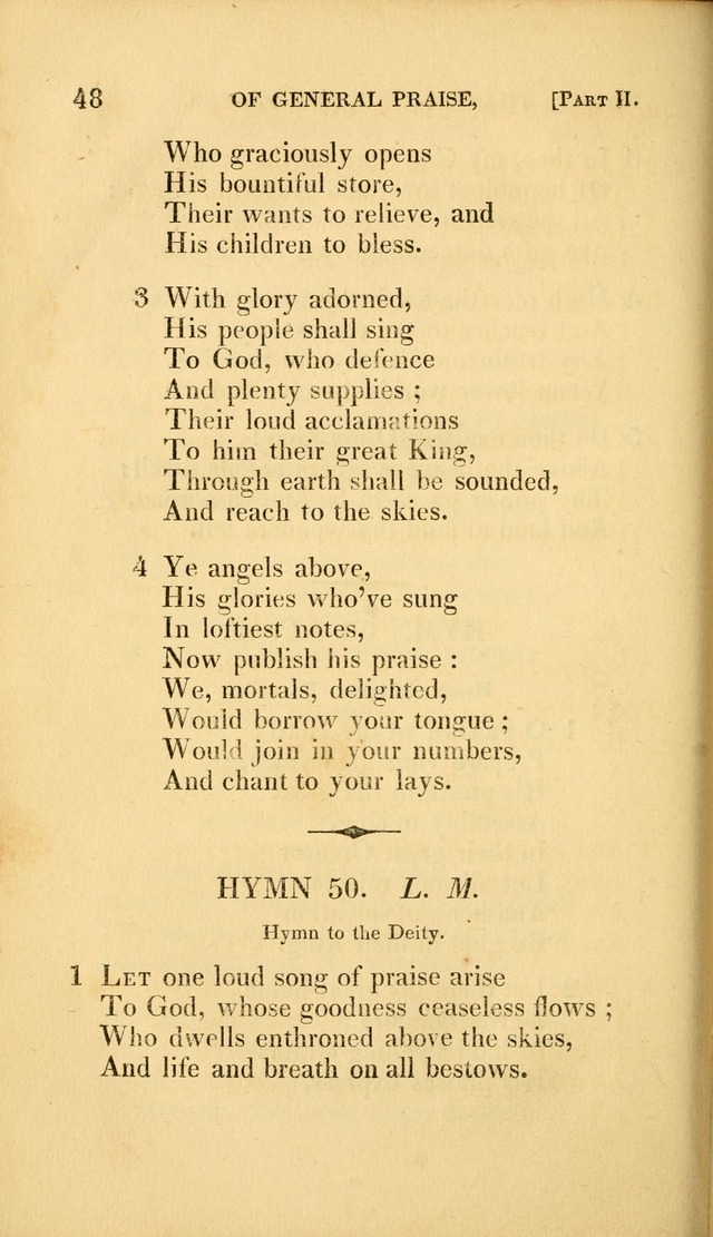 A Selection of Hymns and Psalms: for social and private worship (3rd ed. corr.) page 48