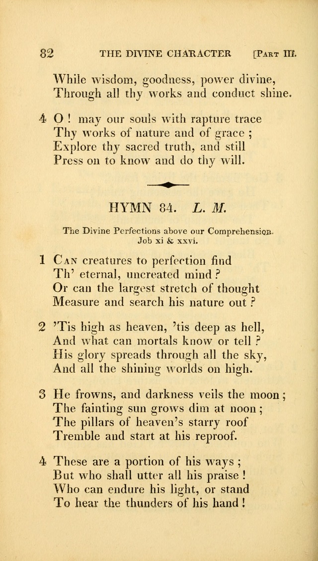 A Selection of Hymns and Psalms: for social and private worship (3rd ed. corr.) page 82