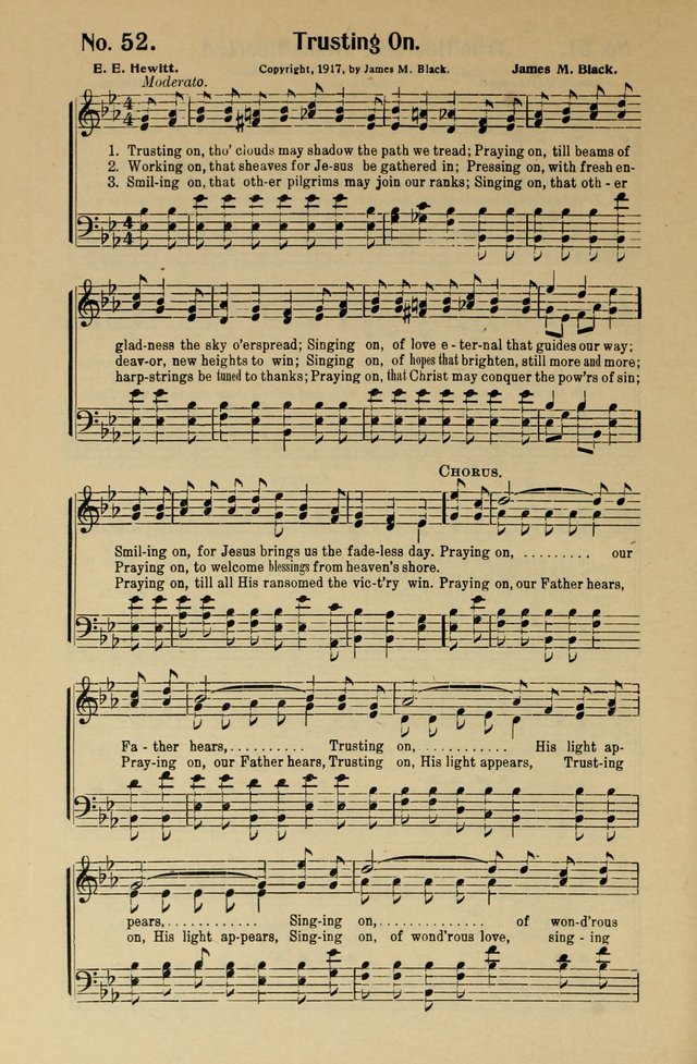 Songs of Help: for the Sunday school, evangelistic and church services page 52