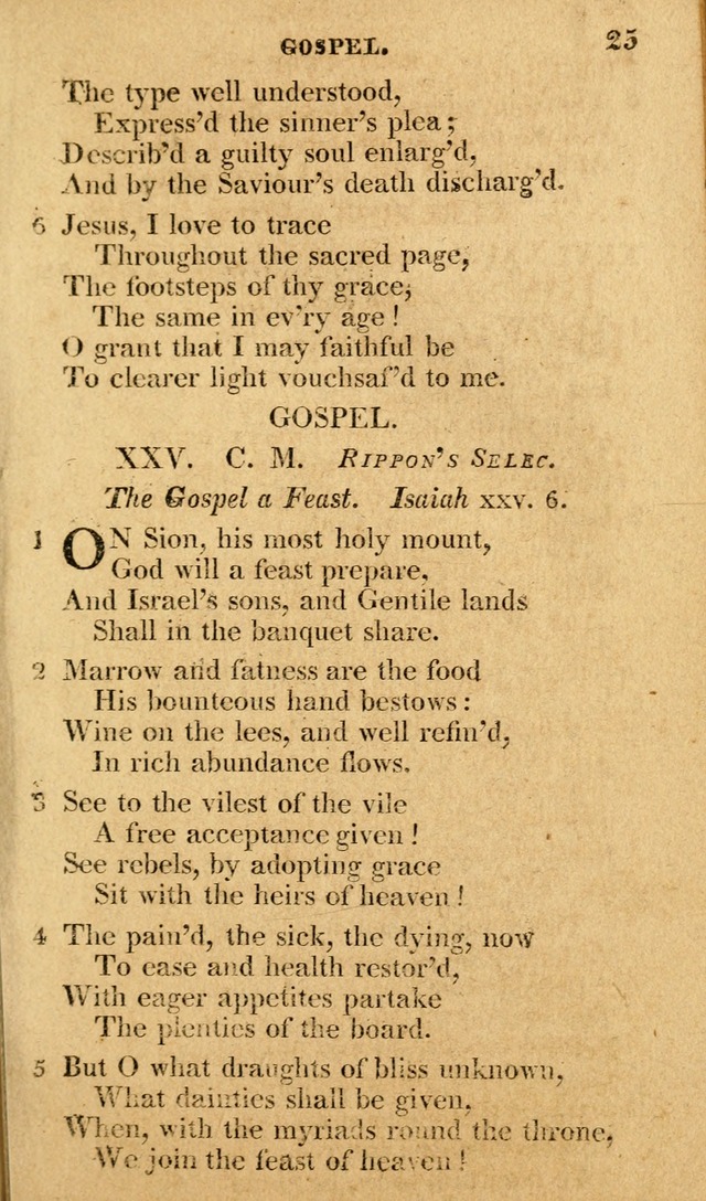 A Selection of Hymns and Spiritual Songs: in two parts, part I. containing the hymns; part II. containing the songs...(3rd ed. corr. and enl. by author) page 20
