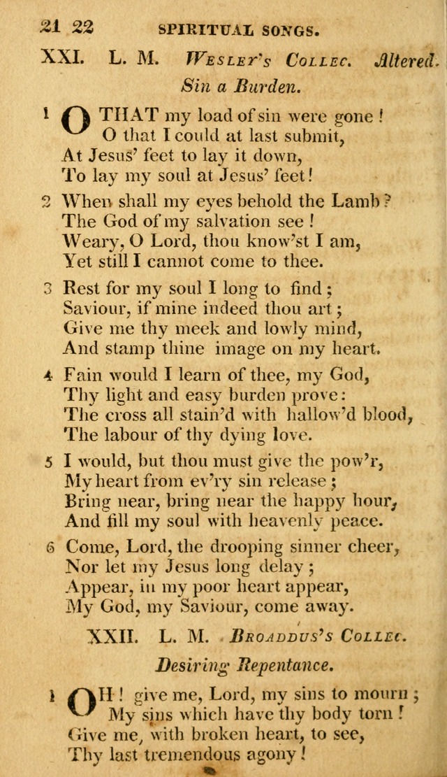 A Selection of Hymns and Spiritual Songs: in two parts, part I. containing the hymns; part II. containing the songs...(3rd ed. corr. and enl. by author) page 337