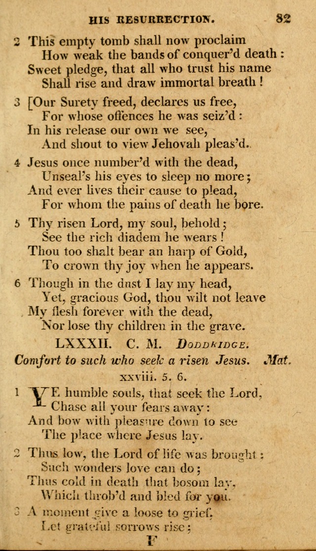 A Selection of Hymns and Spiritual Songs: in two parts, part I. containing the hymns; part II. containing the songs...(3rd ed. corr. and enl. by author) page 56