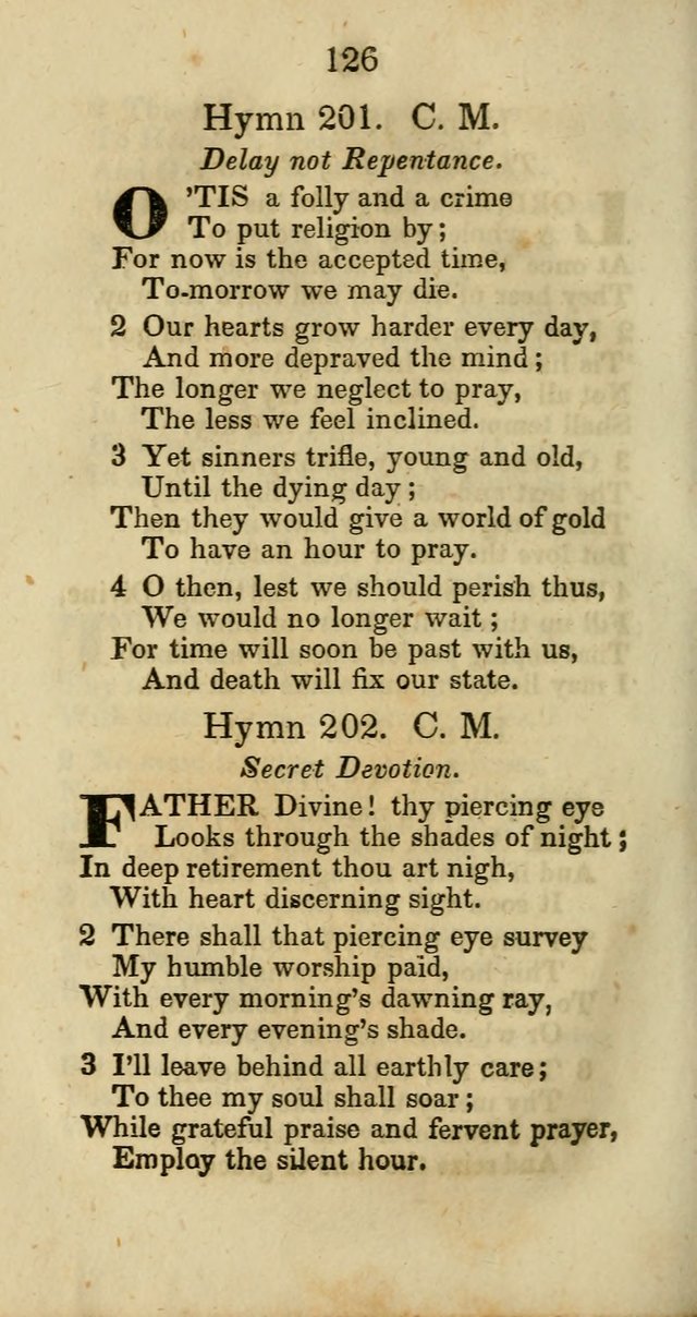 Selection of Hymns for the Sunday School Union of the Methodist Episcopal Church page 126