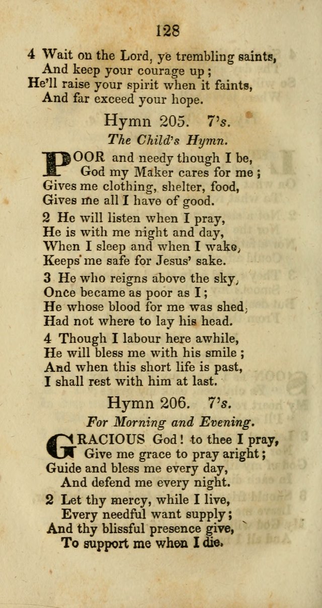 Selection of Hymns for the Sunday School Union of the Methodist Episcopal Church page 128