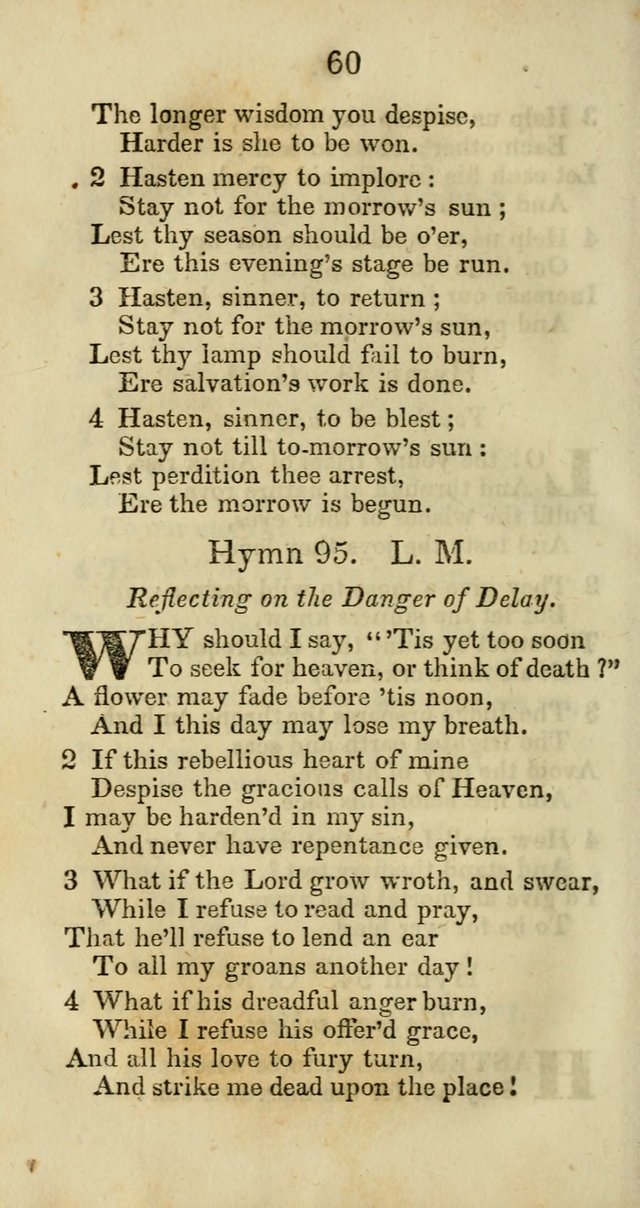 Selection of Hymns for the Sunday School Union of the Methodist Episcopal Church page 60