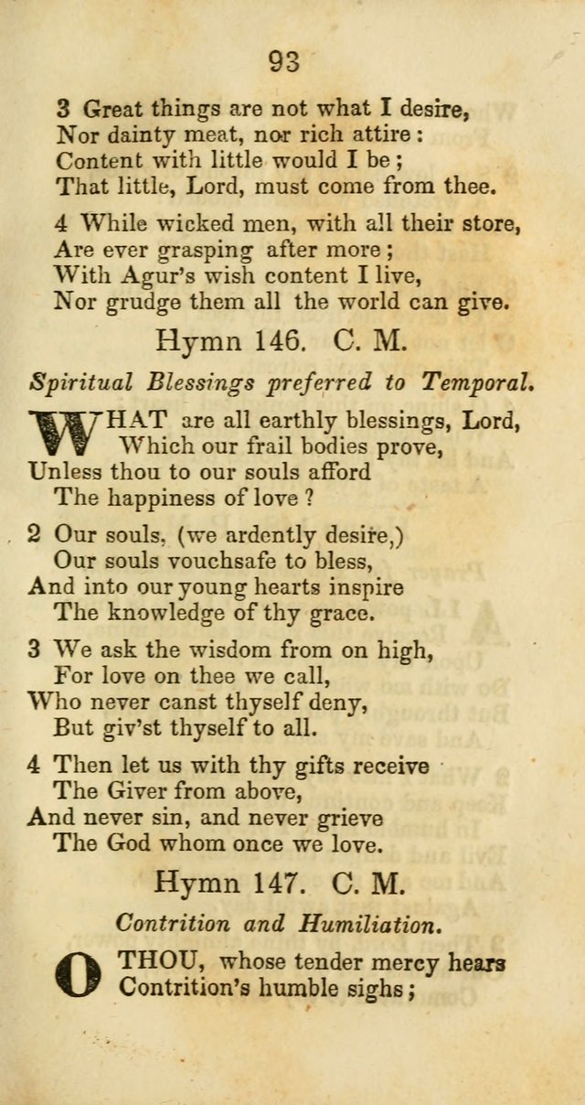 Selection of Hymns for the Sunday School Union of the Methodist Episcopal Church page 93