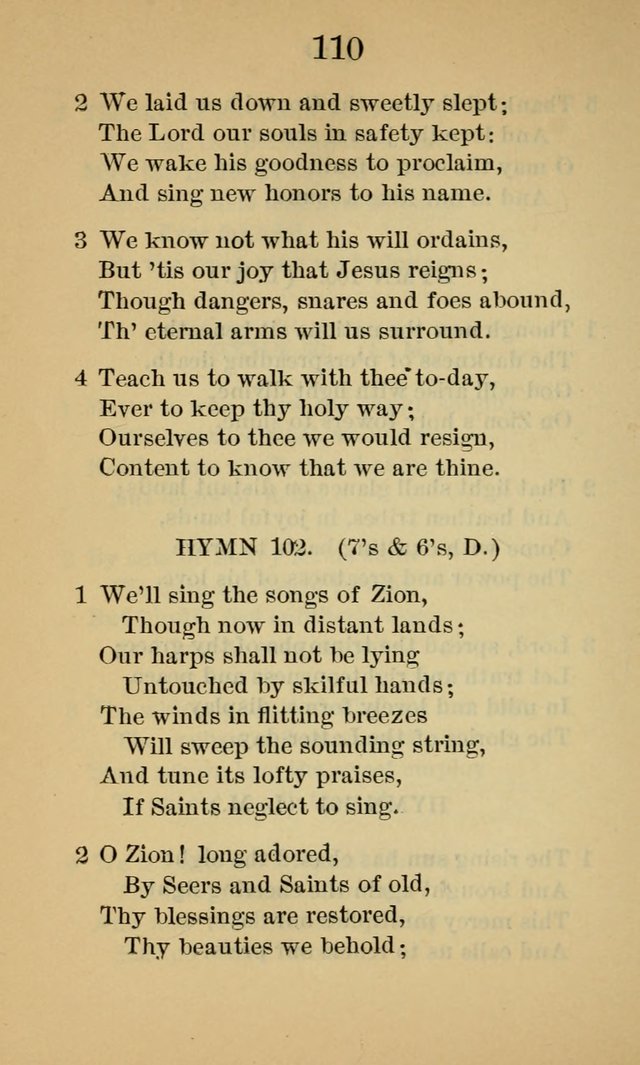 Sacred Hymns and Spiritual Songs, for the Church of Jesus Christ of Latter-Day Saints. (14th ed.) page 113