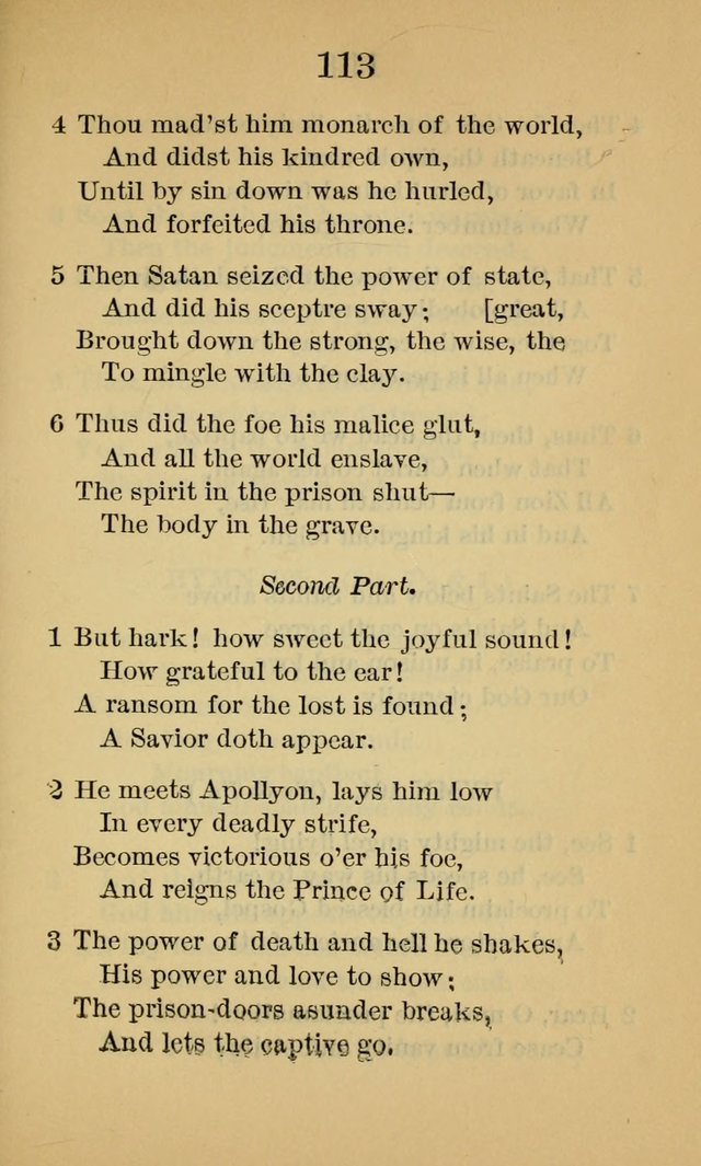Sacred Hymns and Spiritual Songs, for the Church of Jesus Christ of Latter-Day Saints. (14th ed.) page 116