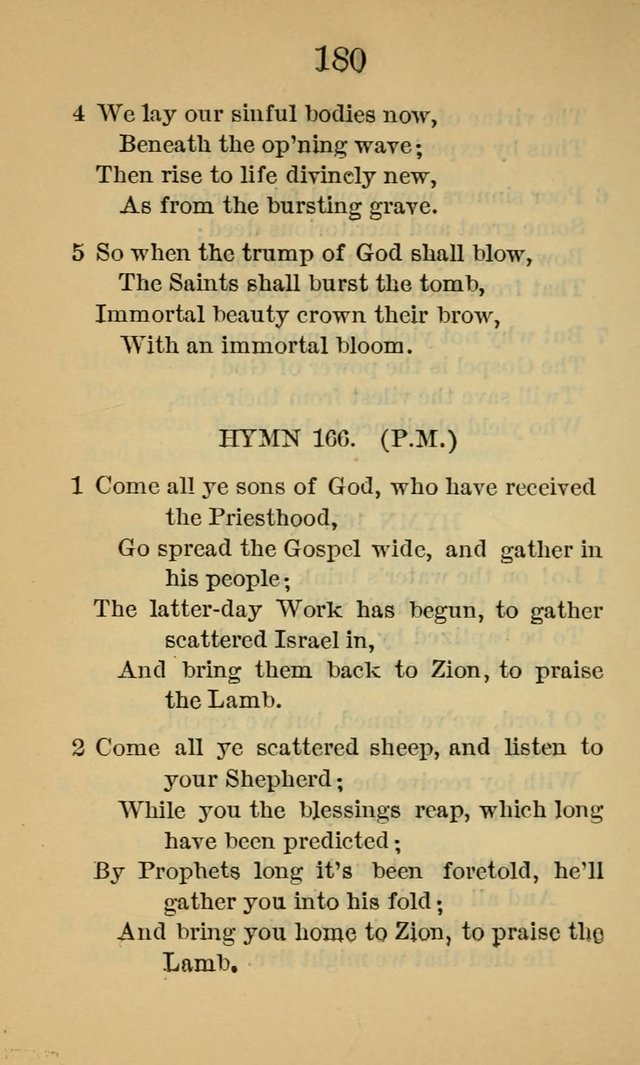 Sacred Hymns and Spiritual Songs, for the Church of Jesus Christ of Latter-Day Saints. (14th ed.) page 183