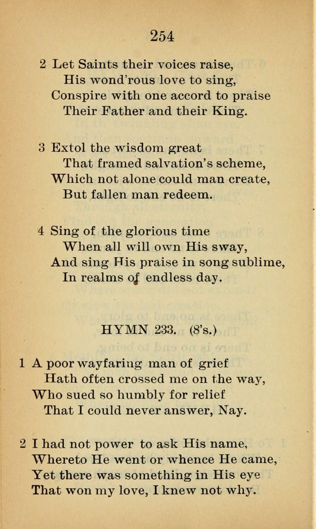 Sacred Hymns and Spiritual Songs for the Church of Jesus Christ of Latter-Day Saints (20th ed.) page 254