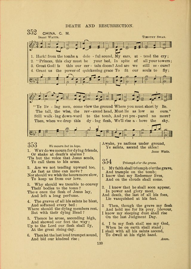 Sacred Hymns and Tunes: designed to be used by the Wesleyan Methodist Connection (or Church) of America page 130