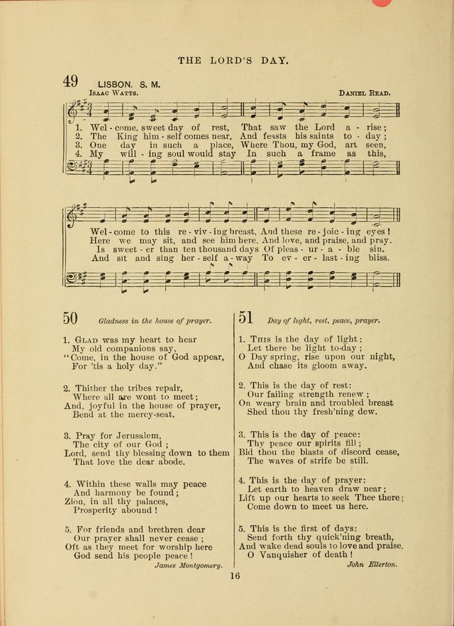 Sacred Hymns and Tunes: designed to be used by the Wesleyan Methodist Connection (or Church) of America page 16