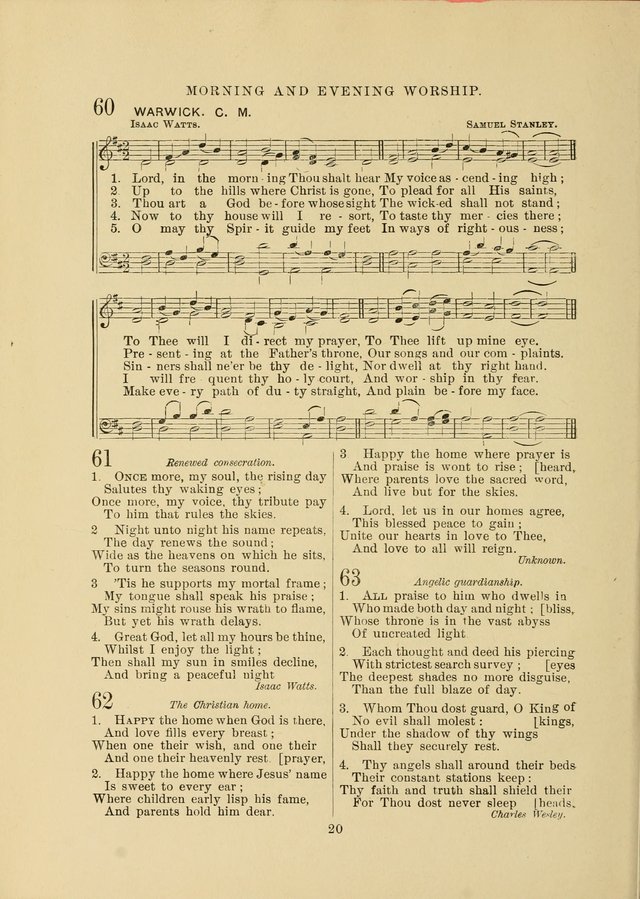 Sacred Hymns and Tunes: designed to be used by the Wesleyan Methodist Connection (or Church) of America page 20