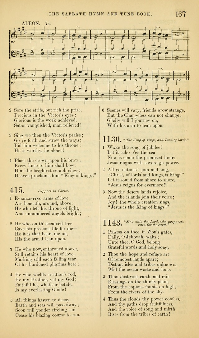 The Sabbath Hymn and Tune Book: for the service of song in the house of  the Lord page 169