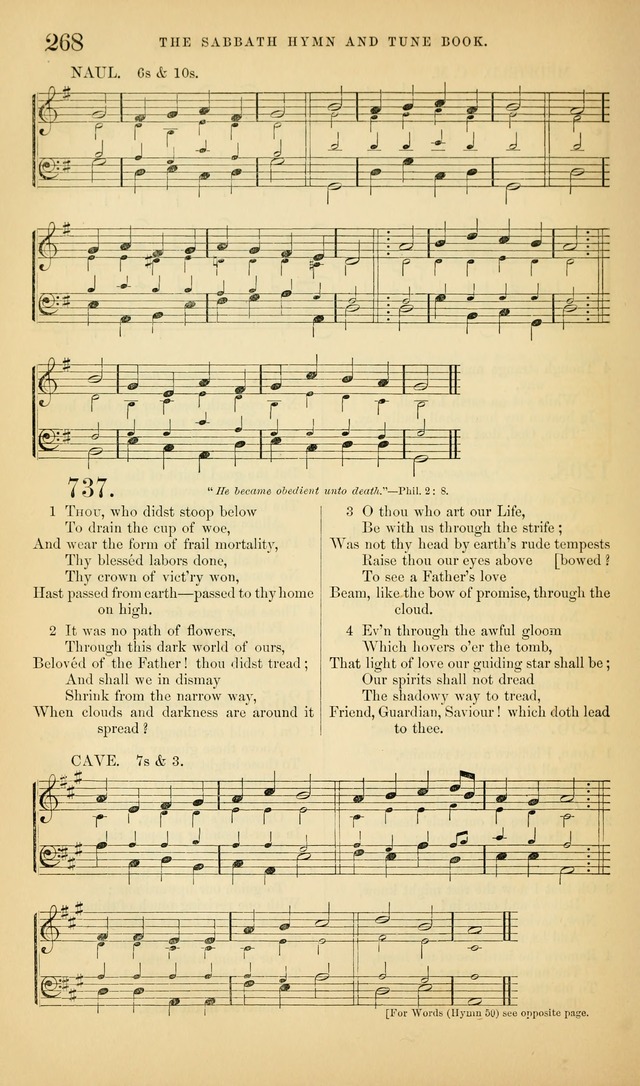 The Sabbath Hymn and Tune Book: for the service of song in the house of  the Lord page 270