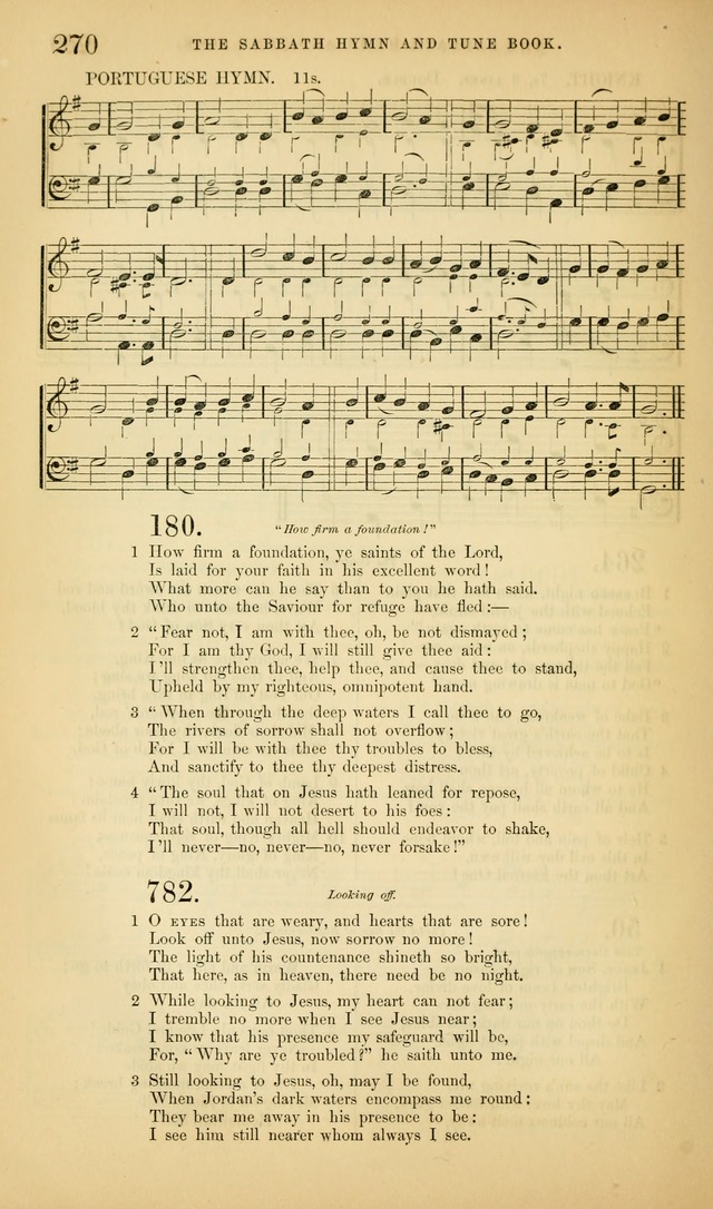 The Sabbath Hymn and Tune Book: for the service of song in the house of  the Lord page 272