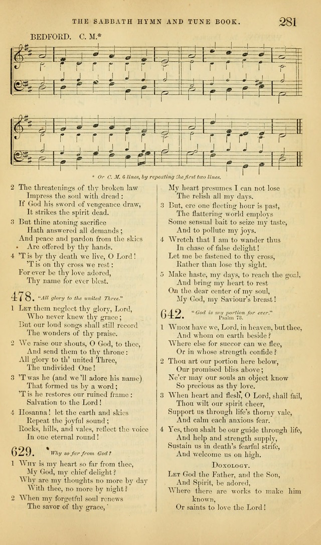 The Sabbath Hymn and Tune Book: for the service of song in the house of  the Lord page 283