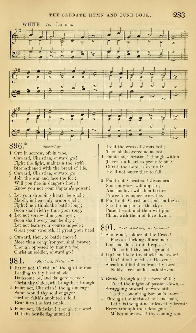 The Sabbath Hymn and Tune Book: for the service of song in the house of  the Lord page 285