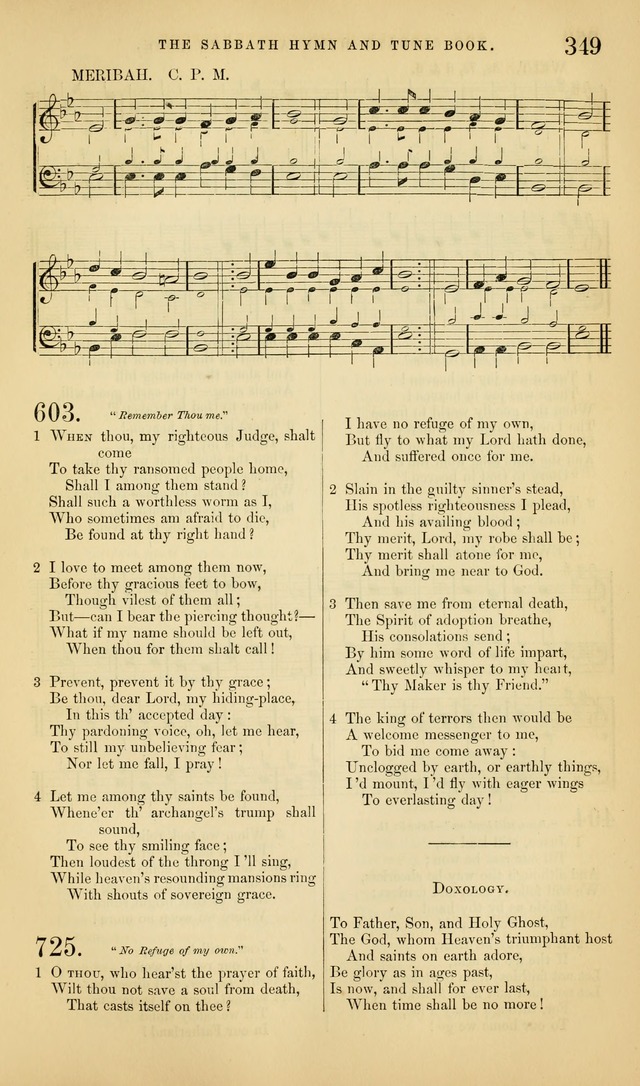 The Sabbath Hymn and Tune Book: for the service of song in the house of  the Lord page 351