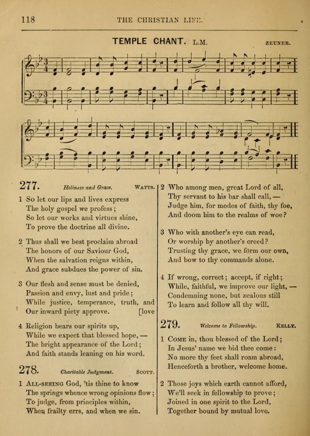 Social Hymns and Tunes, for the Conference and Prayer Meeting, and the Home with services and prayers page 114