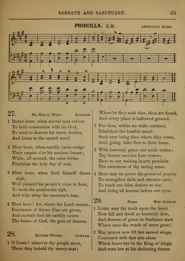 Social Hymns and Tunes, for the Conference and Prayer Meeting, and the Home with services and prayers page 31
