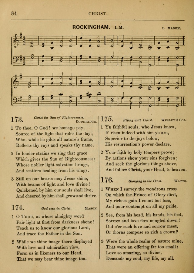 Social Hymns and Tunes, for the Conference and Prayer Meeting, and the Home with services and prayers page 80