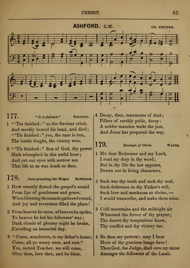 Social Hymns and Tunes, for the Conference and Prayer Meeting, and the Home with services and prayers page 81