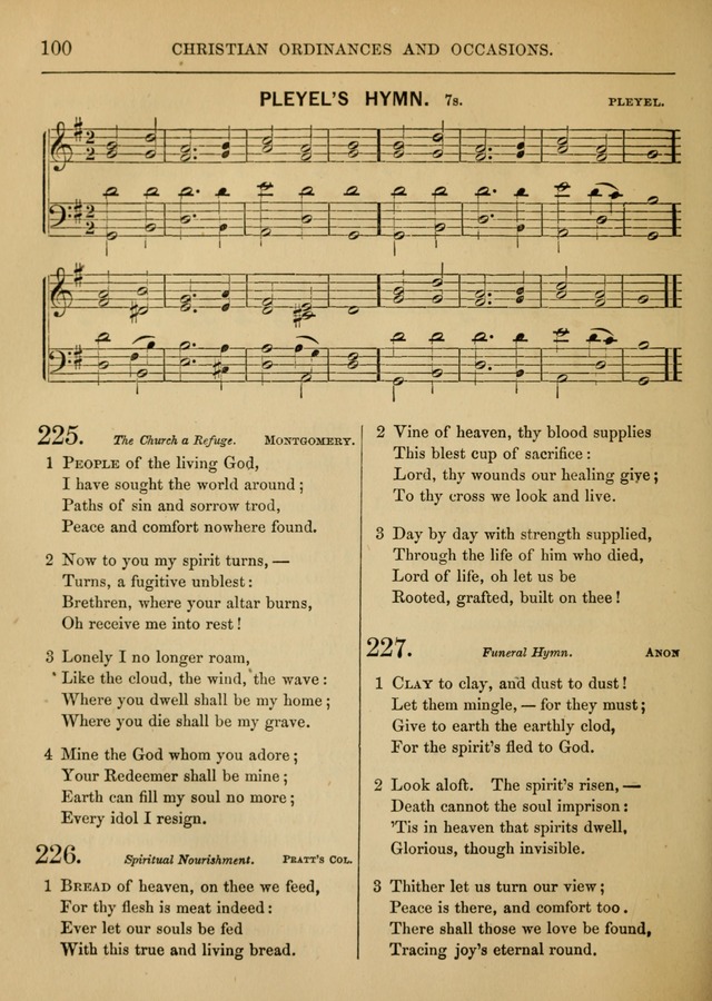 Social Hymns and Tunes, for the Conference and Prayer Meeting, and the Home with services and prayers page 96