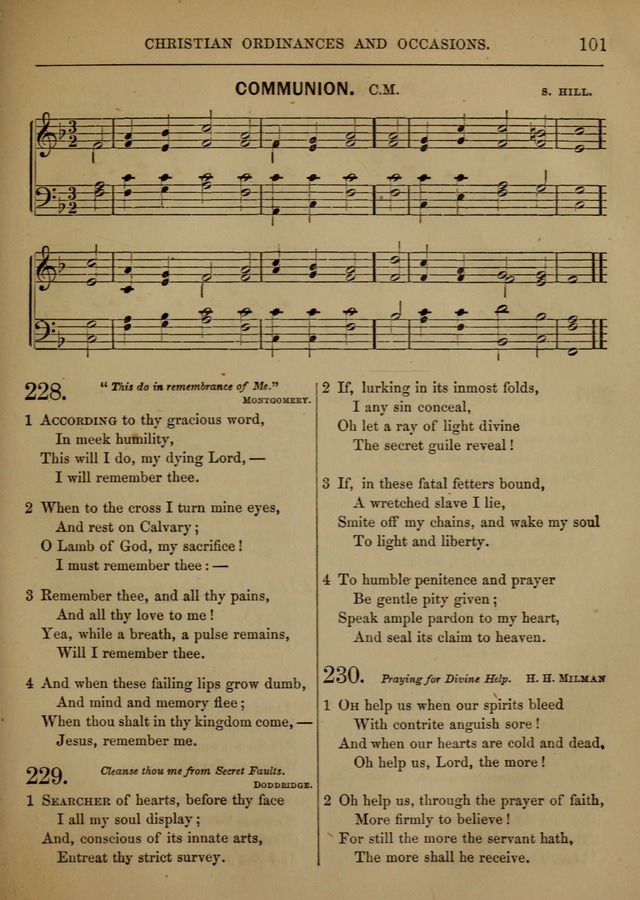 Social Hymns and Tunes, for the Conference and Prayer Meeting, and the Home with services and prayers page 97