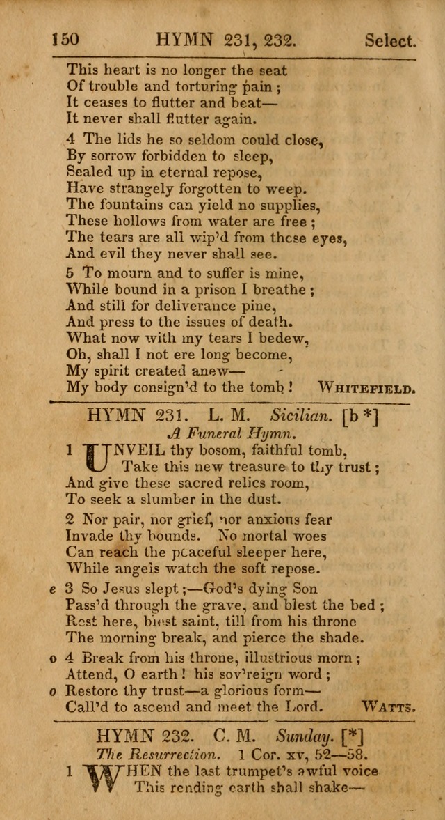 Select Hymns, The Third Part of Christian Psalmody. 3rd ed. page 150