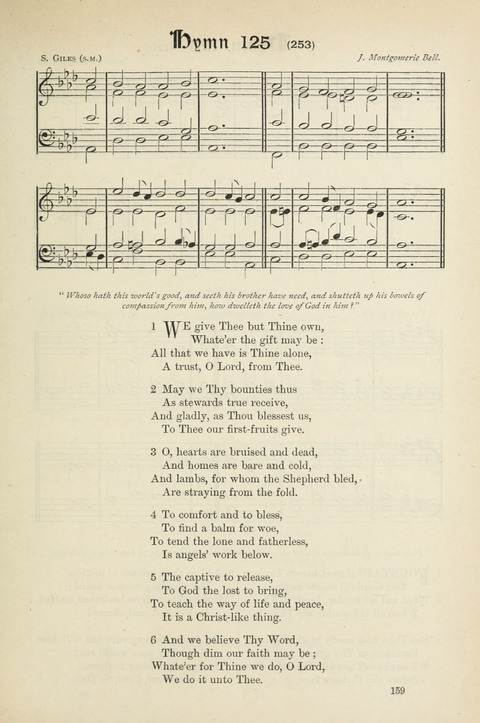 The Scottish Hymnal: (Appendix incorporated) with tunes for use in churches page 161