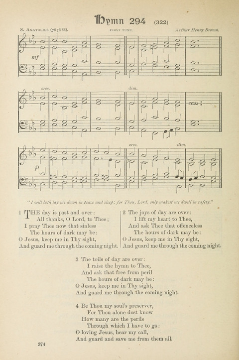 The Scottish Hymnal: (Appendix incorporated) with tunes for use in churches page 376