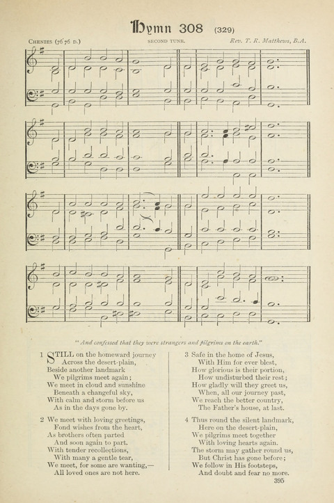 The Scottish Hymnal: (Appendix incorporated) with tunes for use in churches page 397