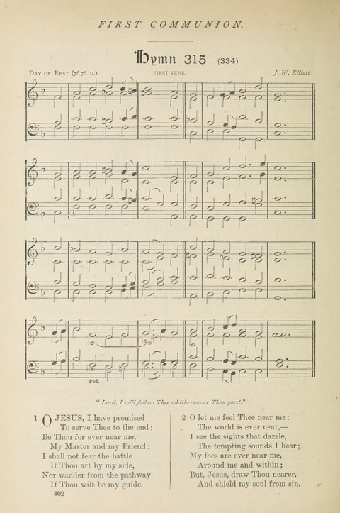 The Scottish Hymnal: (Appendix incorporated) with tunes for use in churches page 404