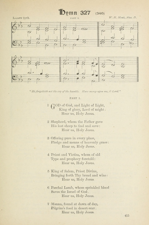 The Scottish Hymnal: (Appendix incorporated) with tunes for use in churches page 417