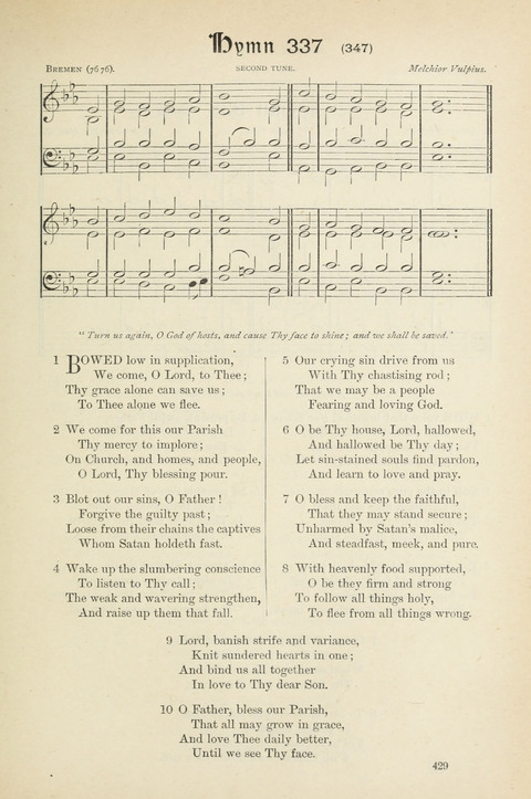 The Scottish Hymnal: (Appendix incorporated) with tunes for use in churches page 431