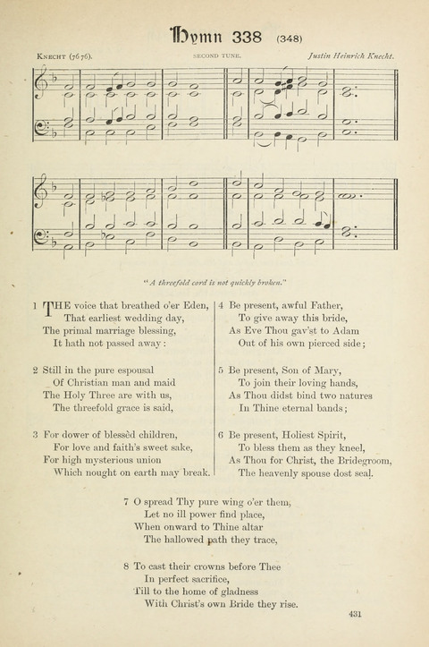 The Scottish Hymnal: (Appendix incorporated) with tunes for use in churches page 433