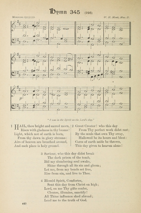 The Scottish Hymnal: (Appendix incorporated) with tunes for use in churches page 442