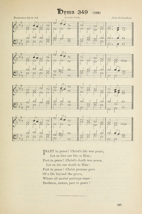 The Scottish Hymnal: (Appendix incorporated) with tunes for use in churches page 447