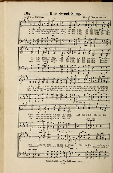 Songs of Joy and Gladness No. 2 page 106