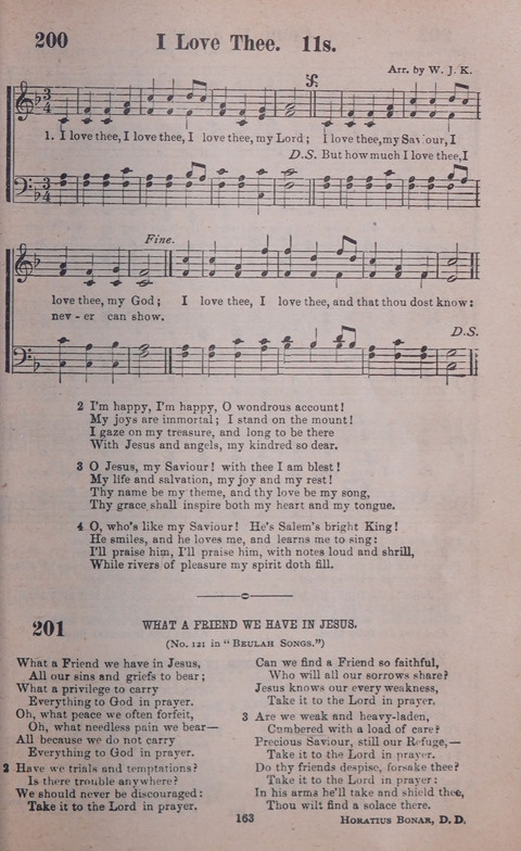 Songs of Joy and Gladness with Supplement page 161