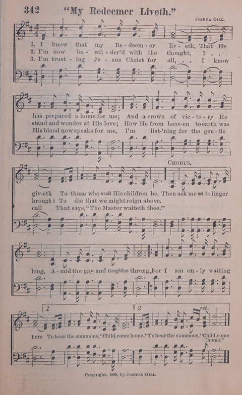 Songs of Joy and Gladness with Supplement page 249